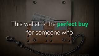 THE Best Chain Wallet for Men in 2020  1 Wallet with Chain [upl. by Ariom]