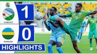 🔥live match yurwanda na Djibouti urwanda barunyagiye igitego kimwe kubusa kucyibuga cyarwo [upl. by Xylina]