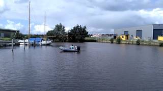 275hp evinrude powering a 310 rib [upl. by Eidolem322]