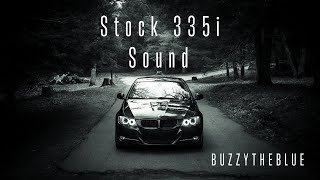 E90 335i Stock Sound  Surprisingly Loud N55 [upl. by Giliana985]