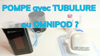 Pompe à insuline  Avec tubulure ypsomed ou sans omnipod  Notre retour dexpérience [upl. by Kimberley738]