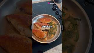 Keto Instant Pot Creamy Chicken in 60 Seconds [upl. by Edualcnaej]