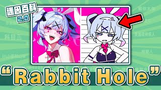 最近爆紅出圈的澀澀手書動畫！“Rabbit Hole兔子洞”是什麽迷因？【迷因百科】RabbitHole 兔子洞 初音 memes 迷因 梗 [upl. by Adnuhser]