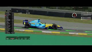 Assetto Corsa F1 2006 RENAULT Interlagos [upl. by Aerdnua]