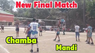 New Final Match 🔥Chamba vs Mandi🔥iti high voltage Final volleyball Match state lavle [upl. by Clarice]