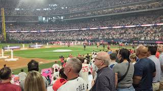 MLB home run derby National anthem Ingrid Andress 71524 full video [upl. by Budworth]