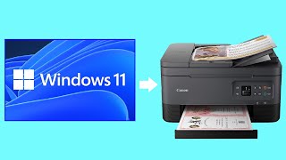 How to Set Up Your Canon TR7020a Printer Wirelessly on Your PC Windows [upl. by Yerffej718]