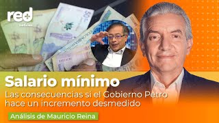 ¿Qué pasaría si el Gobierno Petro sube mucho el salario mínimo en Colombia  Red [upl. by Adnimra]