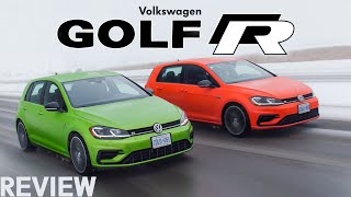 2018 VW Golf R Review  Manual vs DSG [upl. by Reeta113]