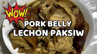 Lechon Belly Paksiw [upl. by Mowbray]