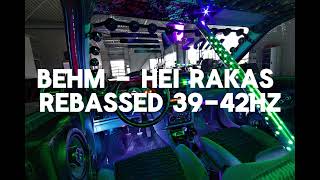 BEHM  Hei rakas REBASSED 3942 hz [upl. by Ileyan]