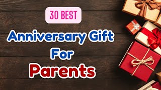 30 Best Anniversary Gift For Parents 2024  Wedding Anniversary Gifts To Mom and Dad MagicGiftLab [upl. by Ellerahc936]