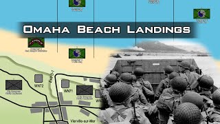 Omaha Beach Landings  DDay Normandy June 6 1944 [upl. by Aisela]