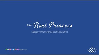 Majesty 100 at Sydney Boat Show 2022 [upl. by Milo717]