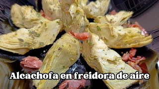 💚 Alcachofas congeladas en Airfryer Freidora de aire [upl. by Atteragram]