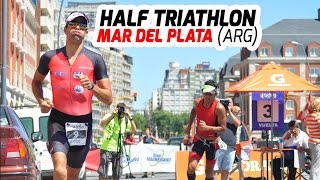 Carreras así es el Half Triathlon Mar del Plata Argentina [upl. by Aiykan]