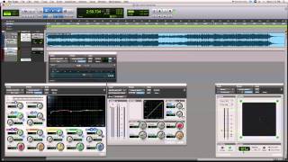 Pro Tools Tutorial  Basic Mastering  Part 2  Compressor Settings [upl. by Adekram]