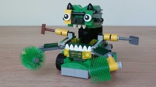 LEGO MIXELS SERIES 9 TRASHOZ MAX Instructions Gobbol Sweepz Compax [upl. by Bear344]