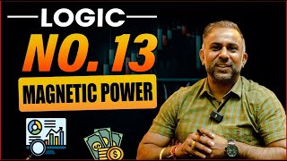 LOGIC 13  MAGNETIC POWER  How to find oversold amp overbought shares intradaytrading stockmarket [upl. by Carpenter]