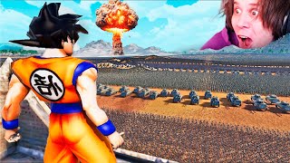 GOKU vs 100000 Unidades  Simulador de Batallas Epicas 2 [upl. by Qahsi]