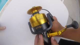 PENN SPINFISHER 6500 LIVE LINER UNBOXING REVIEW [upl. by Nnaeiram911]