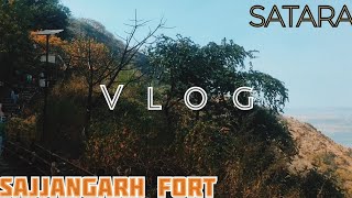 Sajjangarh Fort Vlog 🚩🚩  satara sajjangarhfort vlog [upl. by Sundberg]