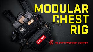 MODULAR CHEST RIG REVIEW  BURN PROOF GEAR [upl. by Eylloh]