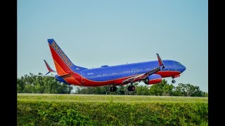 Plane Spotting Buffalo BUF Airport including Atlas Air 767 amp Jetblue Blueprint livery [upl. by Laup]