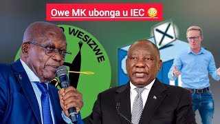 EZINGENAYO Kuthuke abaningi owe MK ebonga u IEC bukhoma 😳Zizwele [upl. by Egidio894]