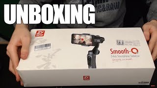 UNBOXING  STABILISATEUR Zhiyun Smooth q3 [upl. by Odille352]