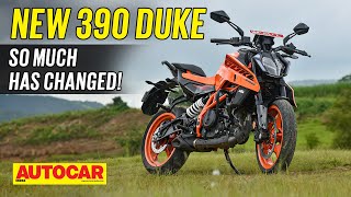 2024 KTM 390 Duke Gen 3 walkaround  Its even got launch control  First Look  Autocar India [upl. by Mills]