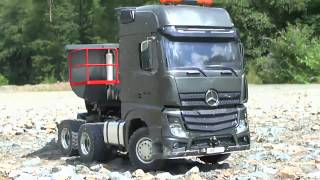 RC EQUIPMENT HEAVY WORK WITH THE KIROVETS AND VOLVO LOADER MODEL [upl. by Flan]