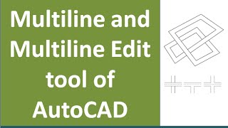 Multiline multiline style and multiline edit commands of Autocad [upl. by Simons]