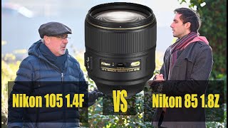 Nikon 105mm 14f VS 85mm 18Z [upl. by Lonna]