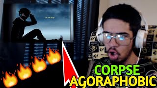 CORPSE  AGORAPHOBIC OFFICIAL LYRIC VIDEO Reaction [upl. by Nali]