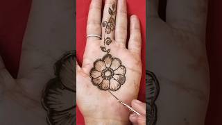 Mehandi designshorts video mehandi terndingvideo bel vedio [upl. by Airbma707]