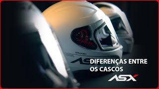 CONHEÇA A DIFERENÇA DOS CASCOS ASX [upl. by Adnema]