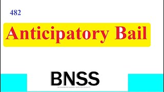 Clause 482 BNSS Anticipatory Bail [upl. by Imot27]