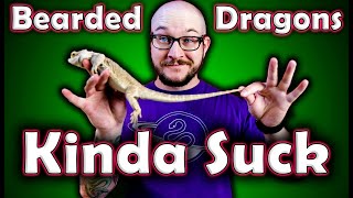 DO NOT GET A BEARDED DRAGON  3 Reasons Why Bearded Dragons Are Not Good Pets For Beginners [upl. by Pike471]