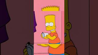 Bart aprendió a detener el tiempo shorts simpsons [upl. by Hawken]