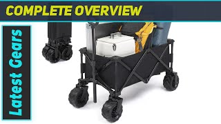 VINGLI Collapsible Wagon BEST Heavy Duty Cart [upl. by Flosser]