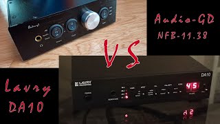 ЦАП LAVRY DA10 VS AudioGD NBF 1138 Perfomance [upl. by Yrogiarc]