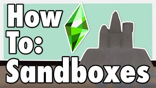 How to Make a Sandbox in TheSims 4 Shorts [upl. by Anaihsat]