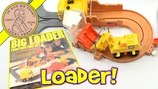 Big Loader Construction Set Video Review CleanUp amp SetUp  Vintage Tomy Toys [upl. by Skipton]