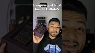 WHEN YOU BLIND BUY A PERFUME‼️perfume scent perfumereview lattafaperfumes lattafa scentreview [upl. by Hylan]