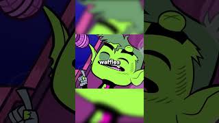 Waffles Irritates Brother Blood teentitansgo shorts [upl. by Afesoj143]