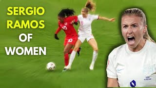 15 CRAZY Tackles by Leah Williamson [upl. by Obelia]