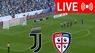 🔴 In Diretta  JuventusCagliari  Serie A TIM 2524  PES 21 Simulation Gameplay [upl. by Aynik]