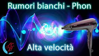 Rumori Bianchi Phon Alto per Rilassarsi e Addormentarsi per Bambini e Neonati e per Studiare [upl. by Nuhsed541]