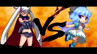 ♛Mugen♛  Scharlachrot 12p vs Cirno 1p [upl. by Soutor52]